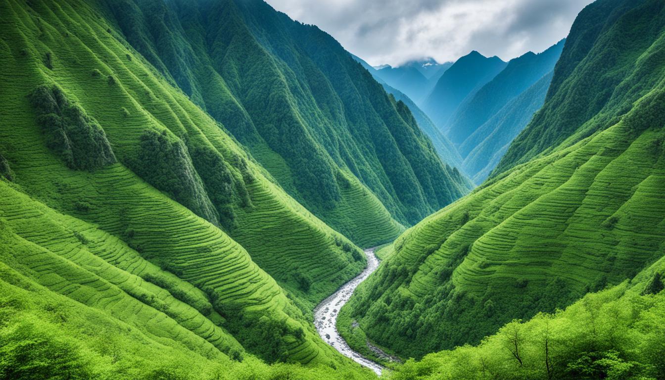 Hiking Trails in Hailuo Valley