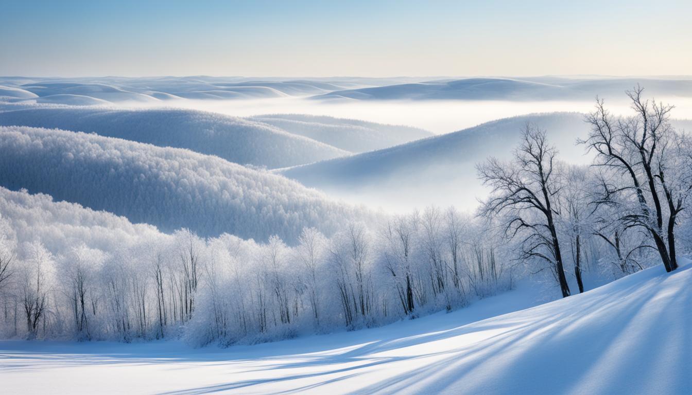 serene frozen tundra